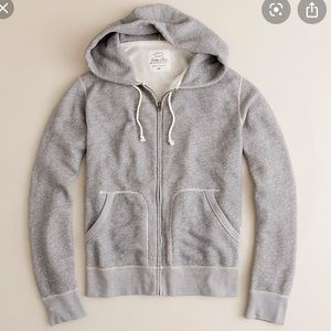 J.Crew Marled Full ZIP Hoodie